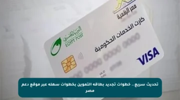 تحديث سريع.. خطوات تجديد بطاقة التموين بخطوات سهلة عبر موقع دعم مصر